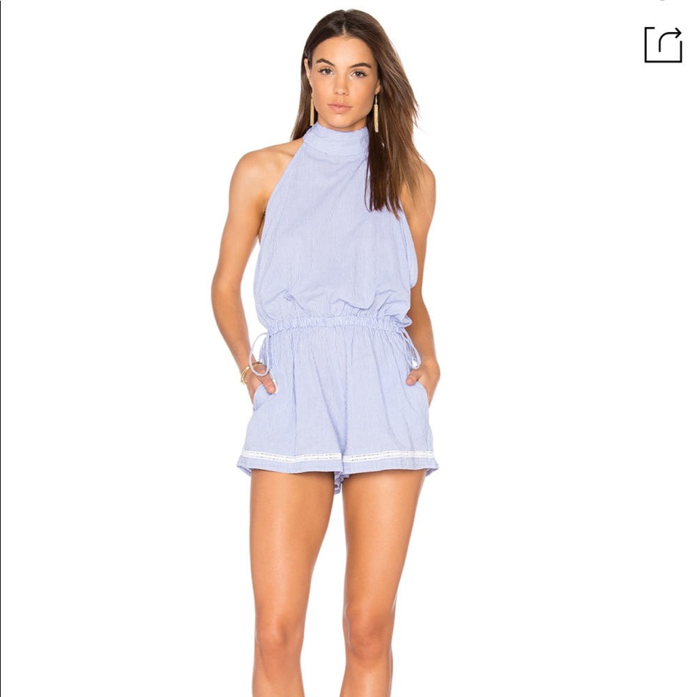 LOUIS ROMPER - BELIZE STRIPE FAITHFULL THE BRAND